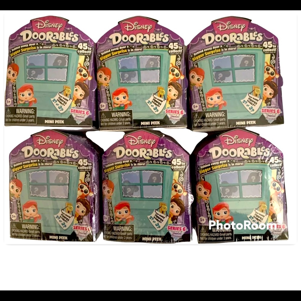 Last set!! Disney Doorables 6 count!